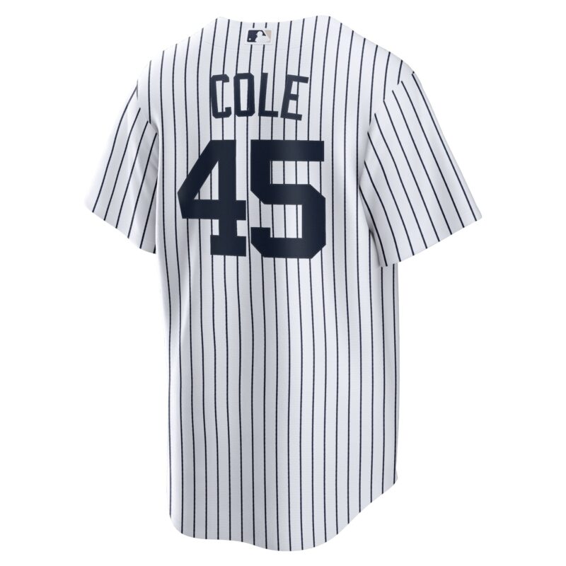Gerrit Cole New York Yankees Home Player Name Jersey - White - Image 3