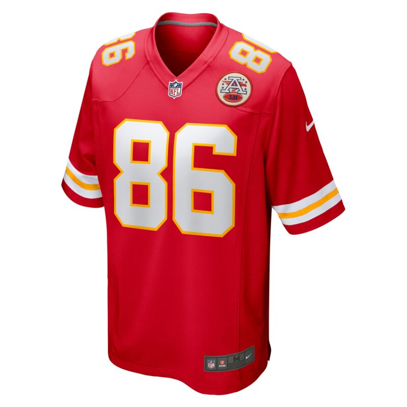 Gerrit Prince Kansas City Chiefs Team Game Jersey - Red - Image 2