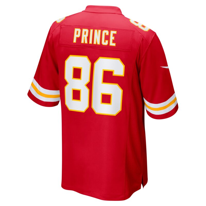 Gerrit Prince Kansas City Chiefs Team Game Jersey - Red - Image 3