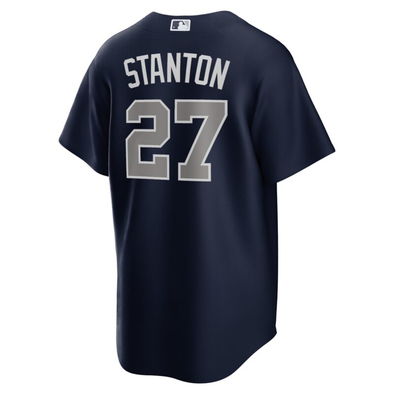 Giancarlo Stanton New York Yankees Alternate Player Jersey - Navy - Image 3