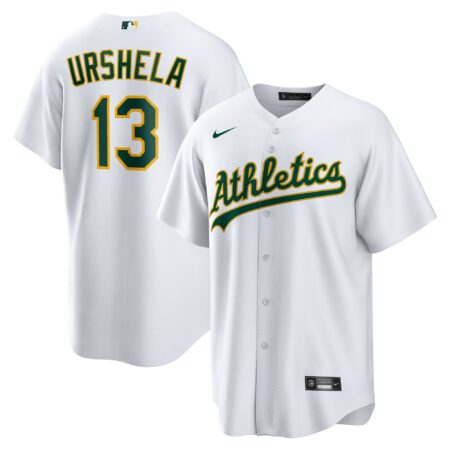 Gio Urshela Athletics Home Jersey - White
