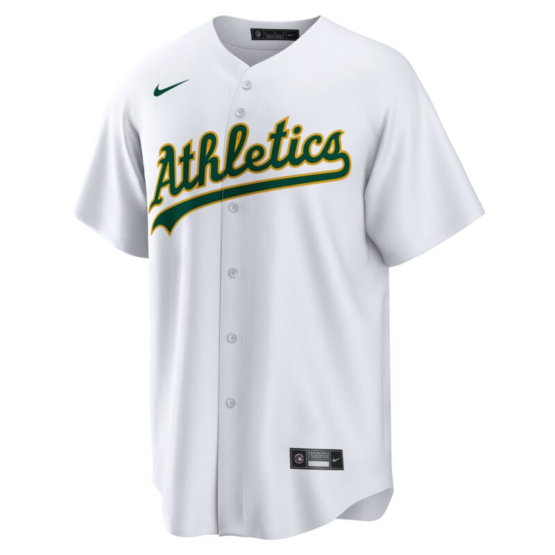 Gio Urshela Athletics Home Jersey - White - Image 2