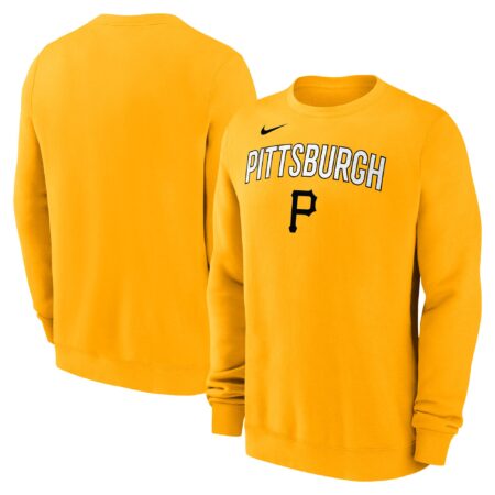 Pittsburgh Pirates Pullover Sweatshirt - Gold