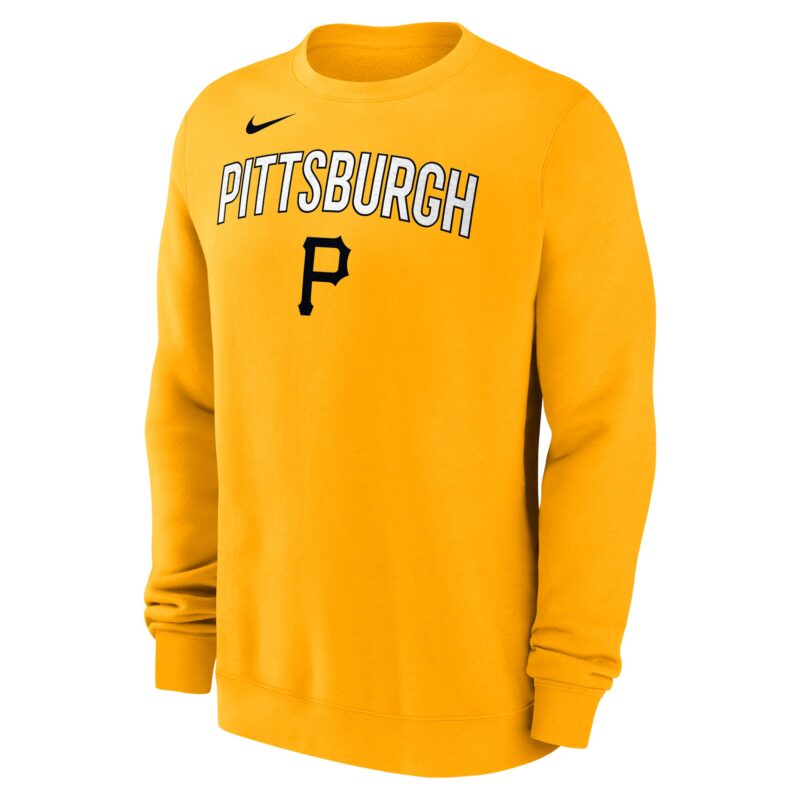 Pittsburgh Pirates Pullover Sweatshirt - Gold - Image 2