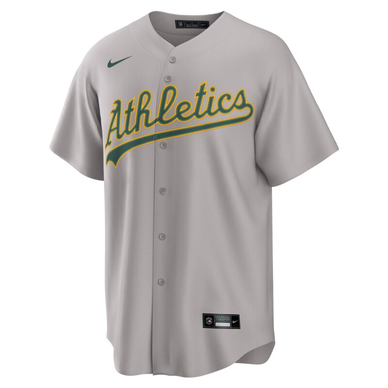 Athletics Away 2.0 Jersey - Gray - Image 2