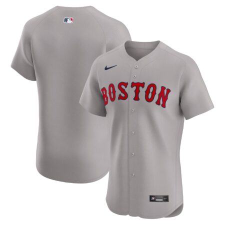 Boston Red Sox Road Elite Jersey - Gray