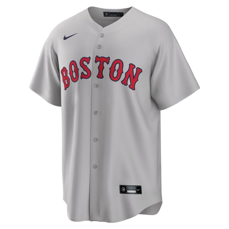 Boston Red Sox Road Team Jersey - Gray - Image 2