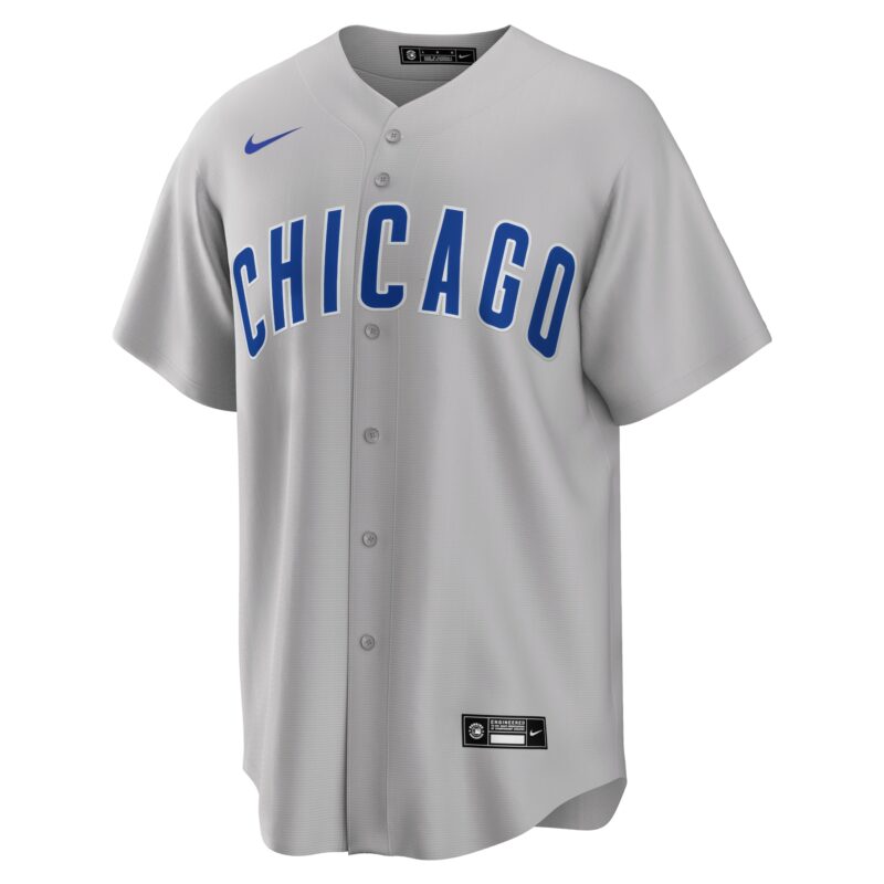 Chicago Cubs Road Team Jersey - Gray - Image 2