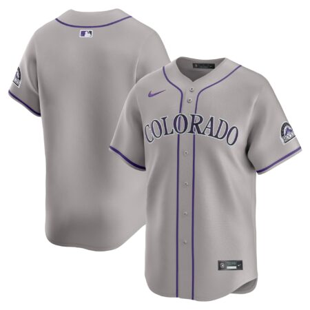 Colorado Rockies Road Limited Jersey - Gray