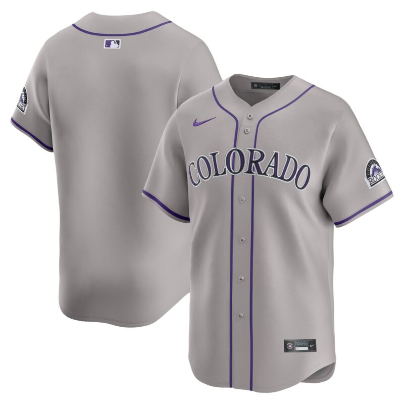 Colorado Rockies Road Limited Jersey - Gray