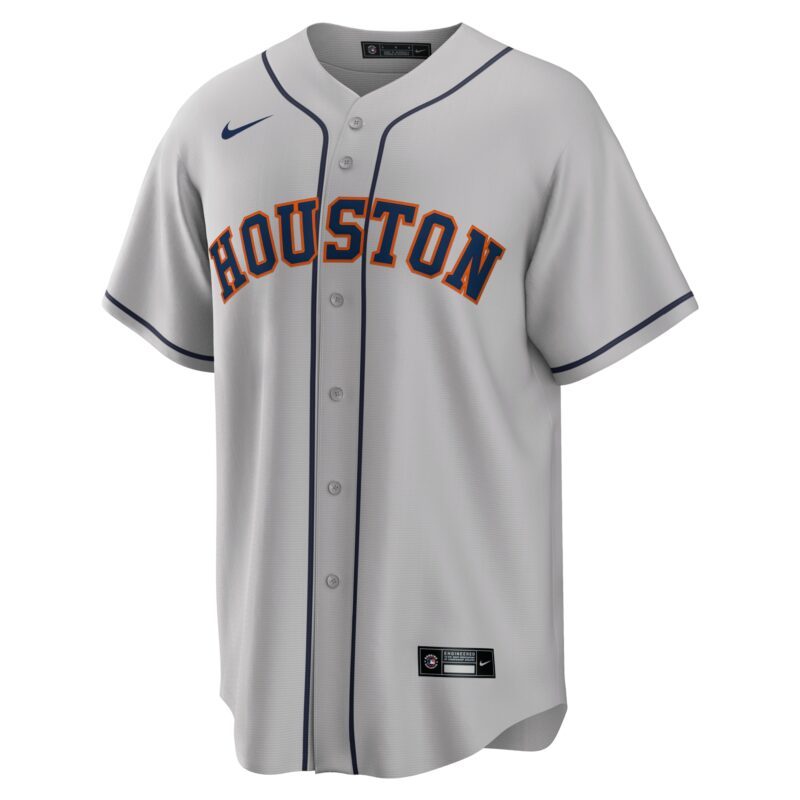 Houston Astros Road Team Jersey - Gray - Image 2