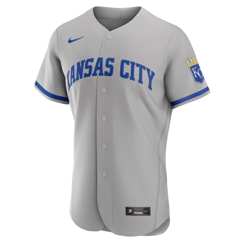 Kansas City Royals 2022 Road Jersey - Gray - Image 2