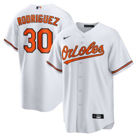 Grayson Rodriguez Baltimore Orioles Home Jersey - White