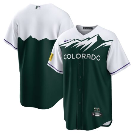 Colorado Rockies City Connect Team Jersey - Green