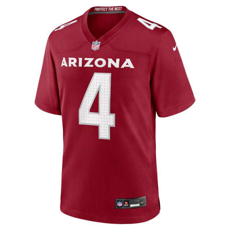 Greg Dortch Arizona Cardinals Team Game Jersey - Cardinal - Image 2