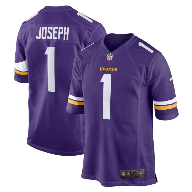 Greg Joseph Minnesota Vikings Game Jersey - Purple
