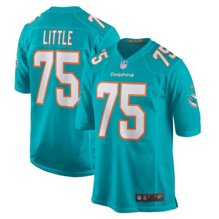 Greg Little Miami Dolphins Game Jersey - Aqua