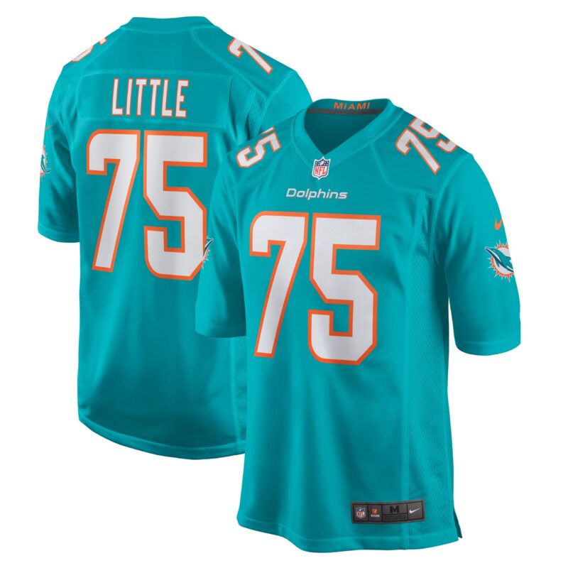 Greg Little Miami Dolphins Game Jersey - Aqua
