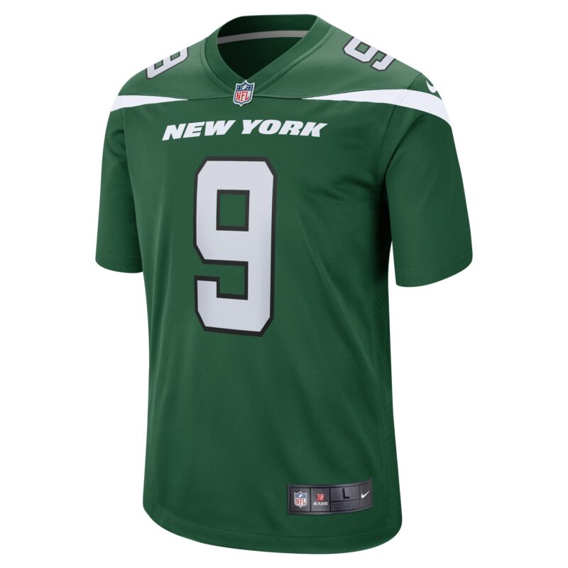 Greg Zuerlein New York Jets Team Game Jersey - Gotham Green - Image 2