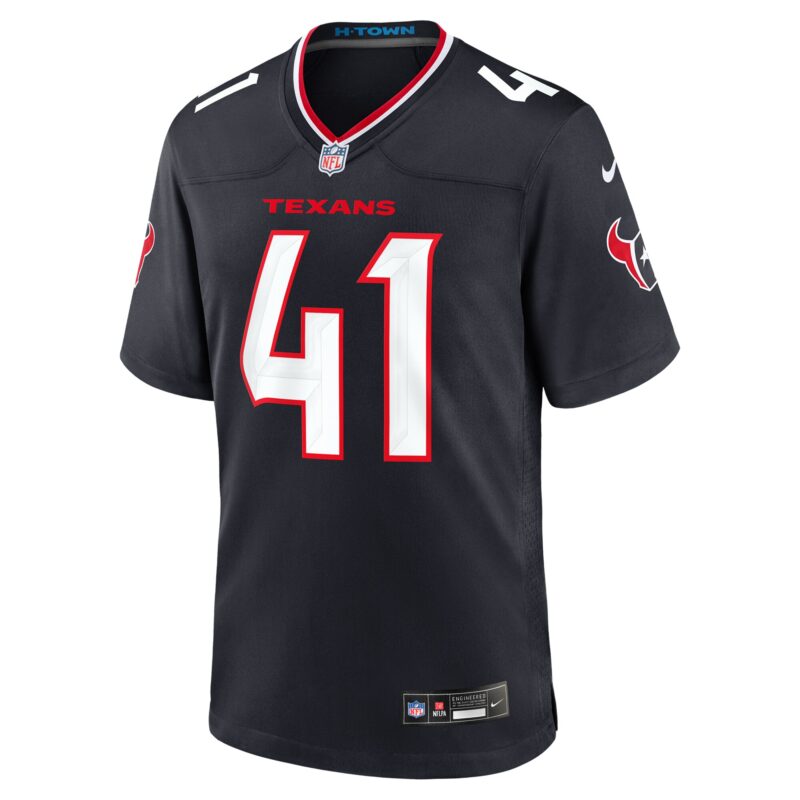 Gregory Junior Houston Texans Team Game Jersey - Navy - Image 2