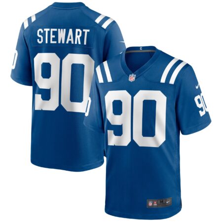 Grover Stewart Indianapolis Colts Game Jersey - Royal