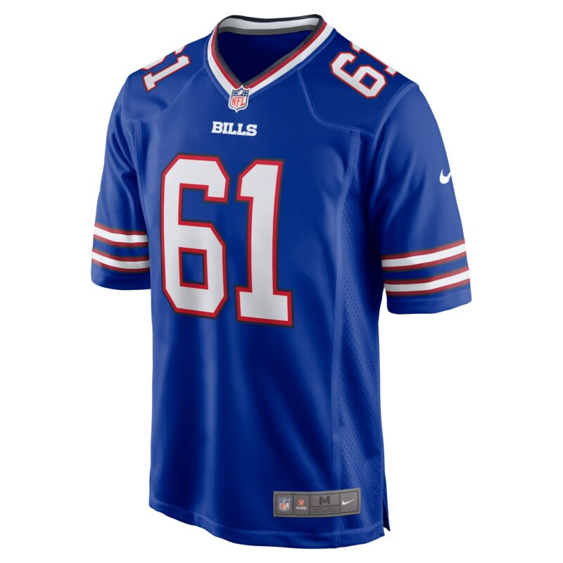 Gunner Britton Buffalo Bills Game Jersey - Royal - Image 2