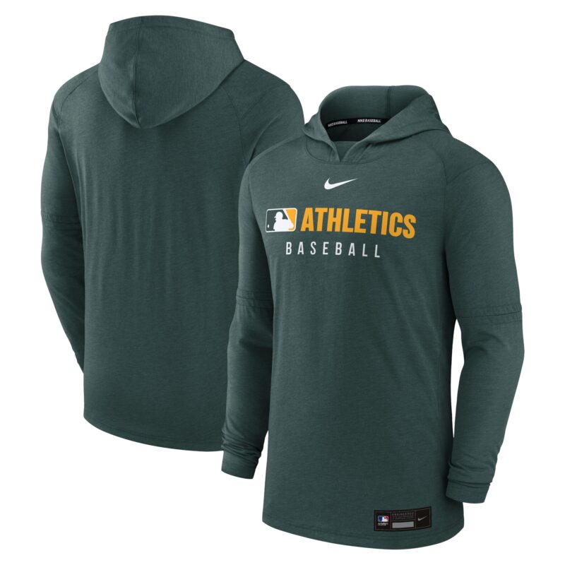 Athletics Collection Tri-Blend Performance Pullover Hoodie - Heather Green