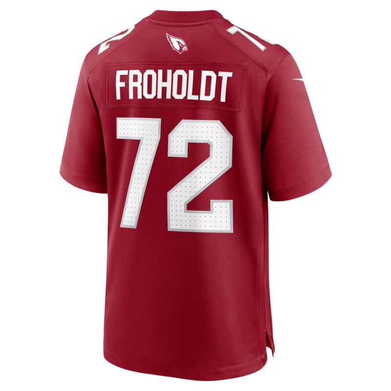 Hjalte Froholdt Arizona Cardinals Team Game Jersey - Cardinal - Image 3