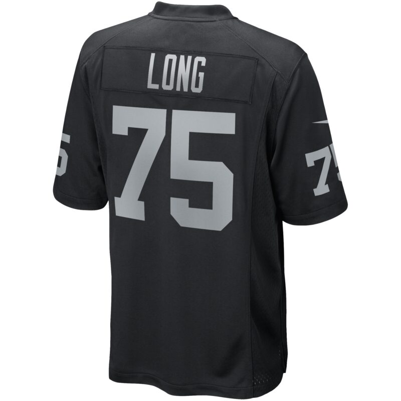 Howie Long Las Vegas Raiders Game Retired Player Jersey - Black - Image 3