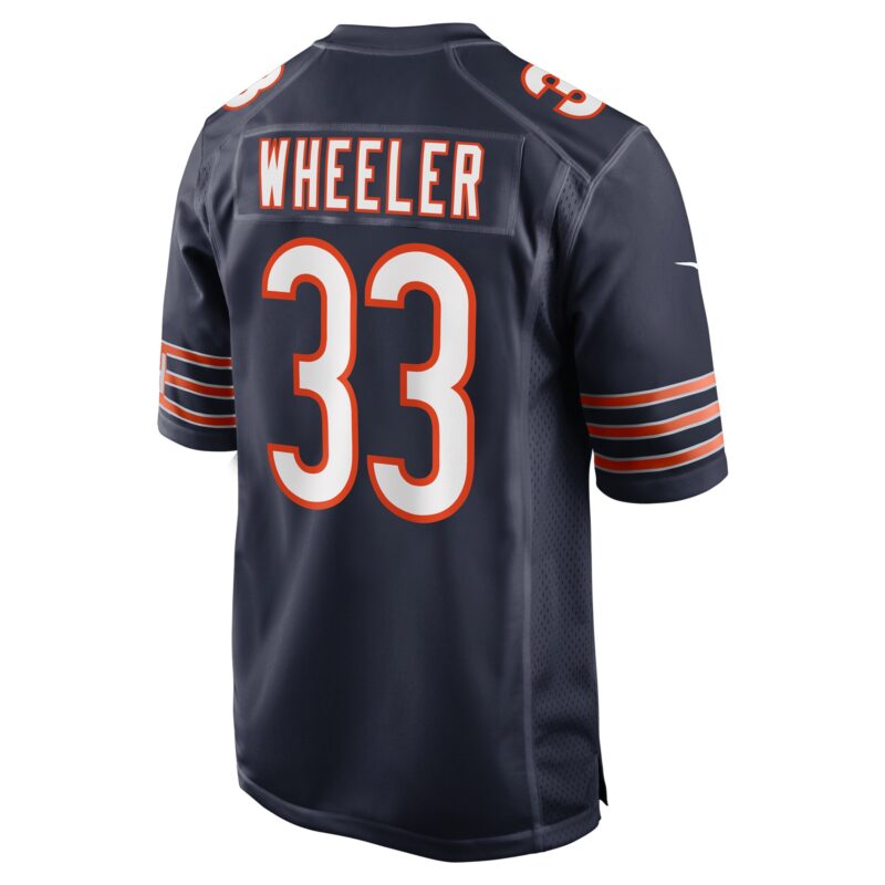 Ian Wheeler Chicago Bears Game Jersey - Navy - Image 3