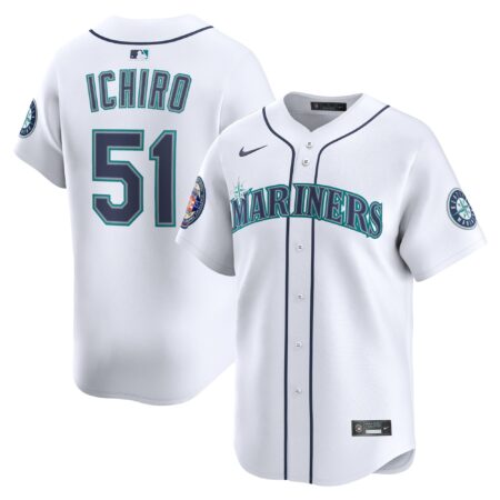 Ichiro Suzuki Seattle Mariners 2025 National Baseball Hall of Fame Home Limited Player Jersey - White