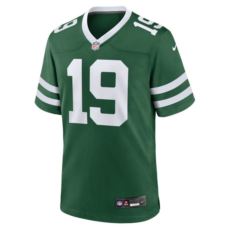 Irvin Charles New York Jets Team Game Jersey - Legacy Green - Image 2