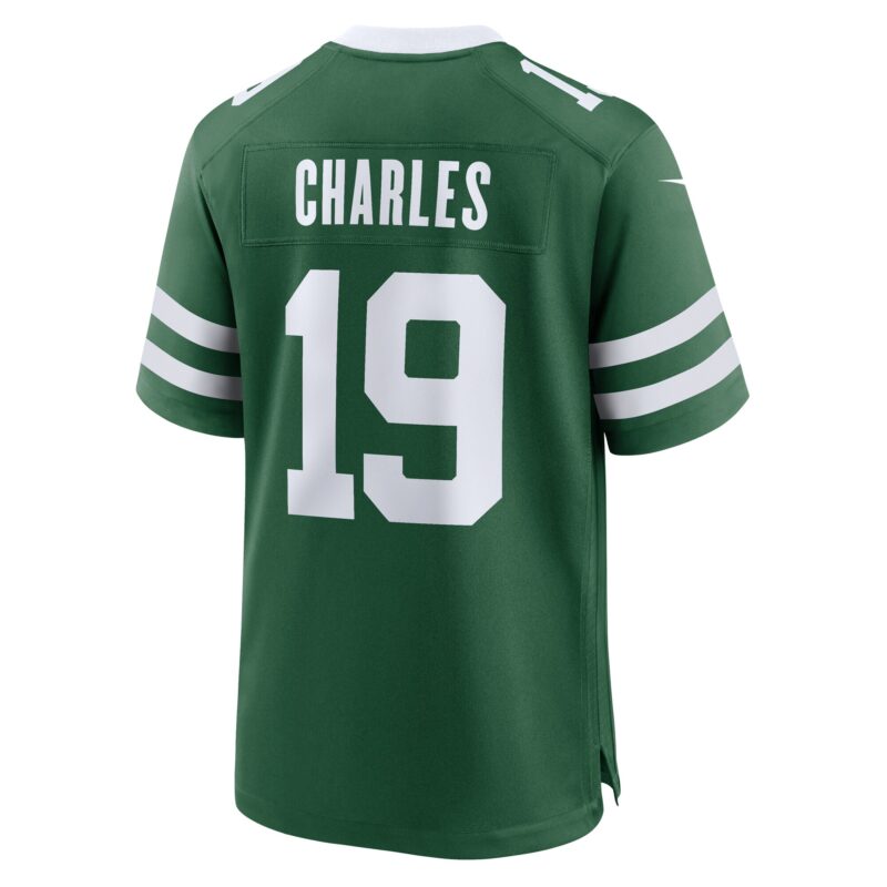 Irvin Charles New York Jets Team Game Jersey - Legacy Green - Image 3