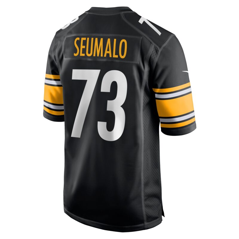 Isaac Seumalo Pittsburgh Steelers Game Jersey - Black - Image 3