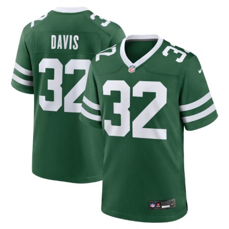 Isaiah Davis New York Jets Team Game Jersey - Legacy Green