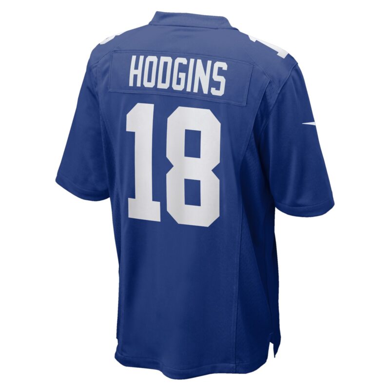 Isaiah Hodgins New York Giants Home Game Player Jersey - Royal - Image 3