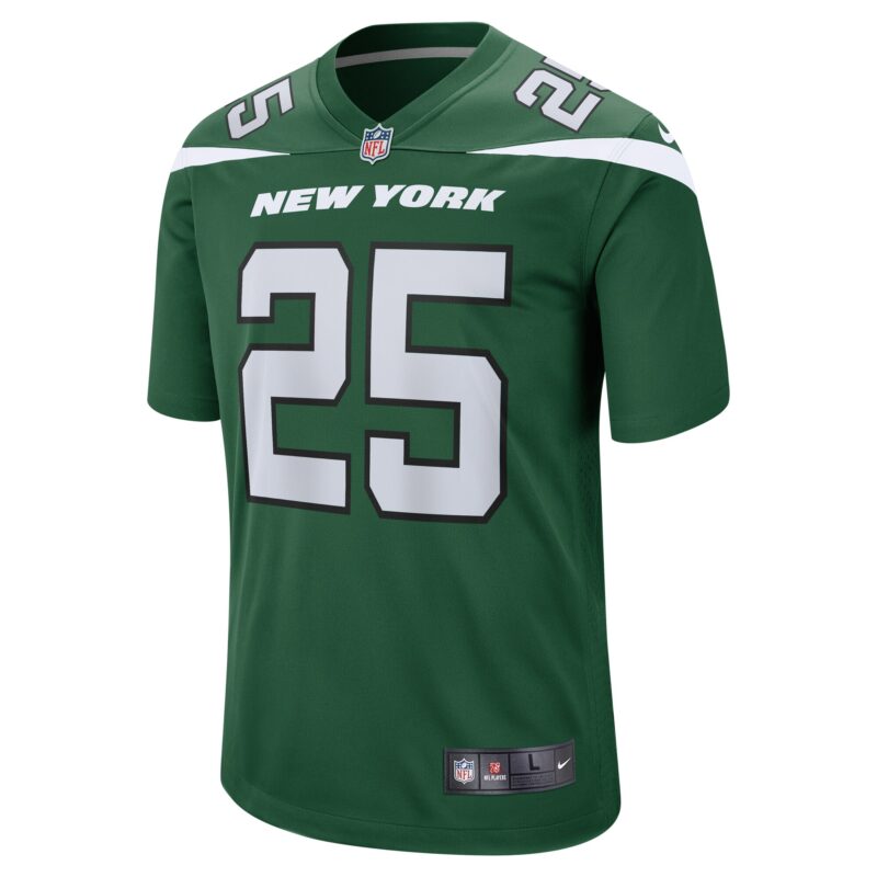Israel Abanikanda New York Jets Game Jersey - Gotham Green - Image 2