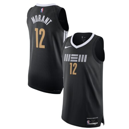 Ja Morant Memphis Grizzlies Jersey - City Edition - Black