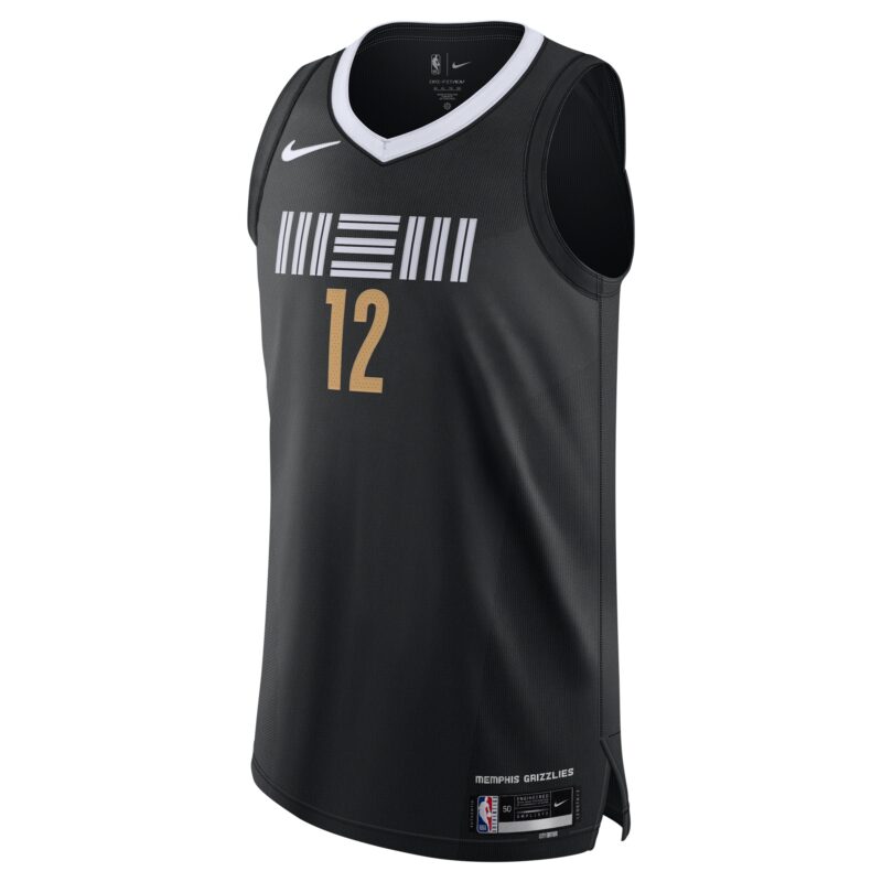 Ja Morant Memphis Grizzlies Jersey - City Edition - Black - Image 2