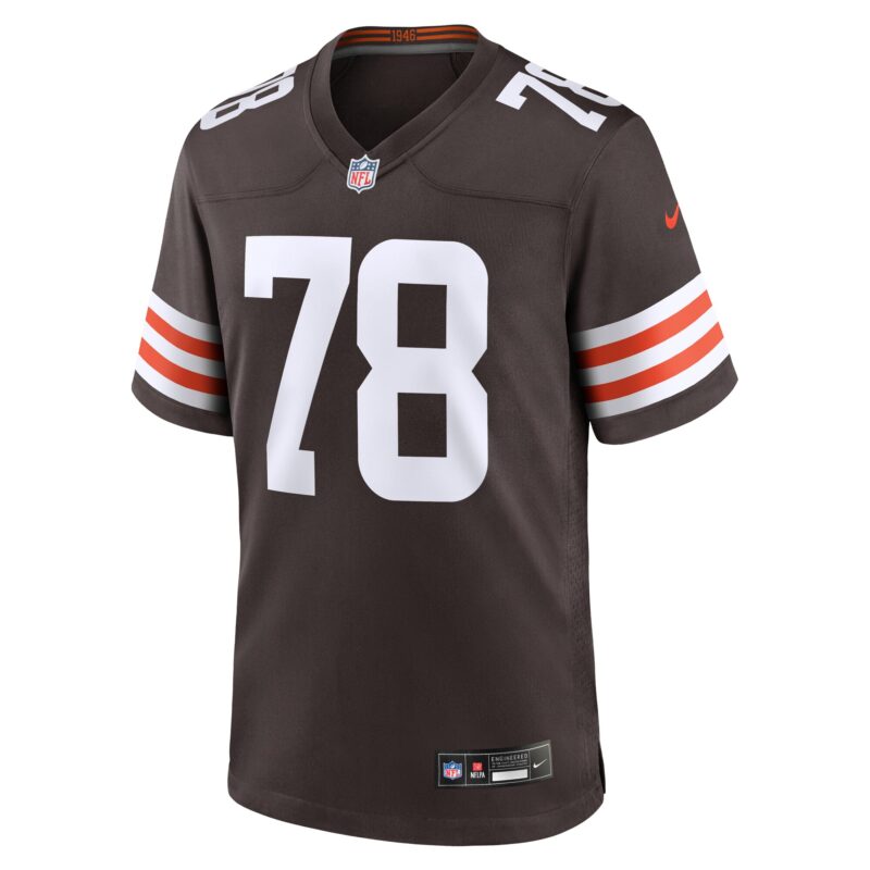 Jack Conklin Cleveland Browns Team Game Jersey - Brown - Image 2