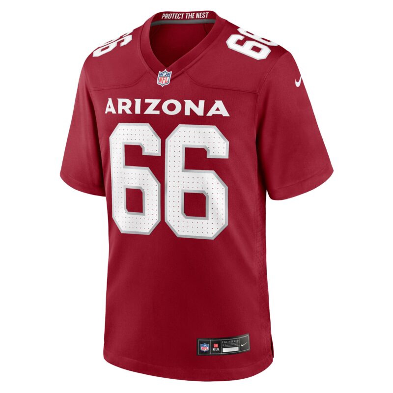 Jackson Barton Arizona Cardinals Team Game Jersey - Cardinal - Image 2