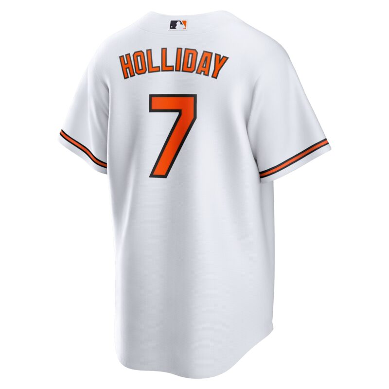 Jackson Holliday Baltimore Orioles Home Player Jersey - White - Image 3