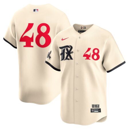 Jacob deGrom Texas Rangers City Connect Limited Jersey - Cream