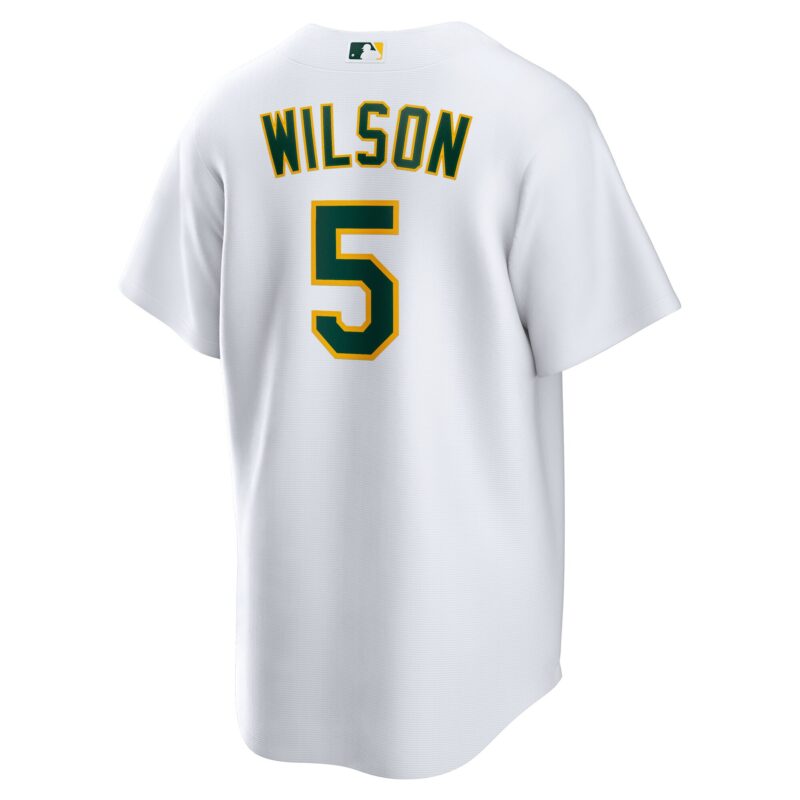 Jacob Wilson Athletics Home Jersey - White - Image 3