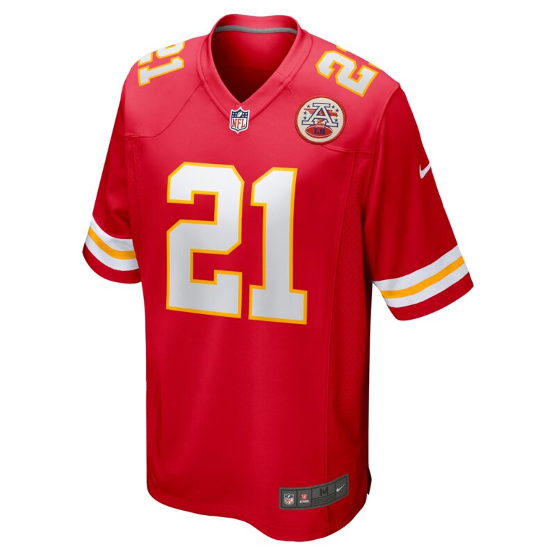 Jaden Hicks Kansas City Chiefs Game Jersey - Red - Image 2