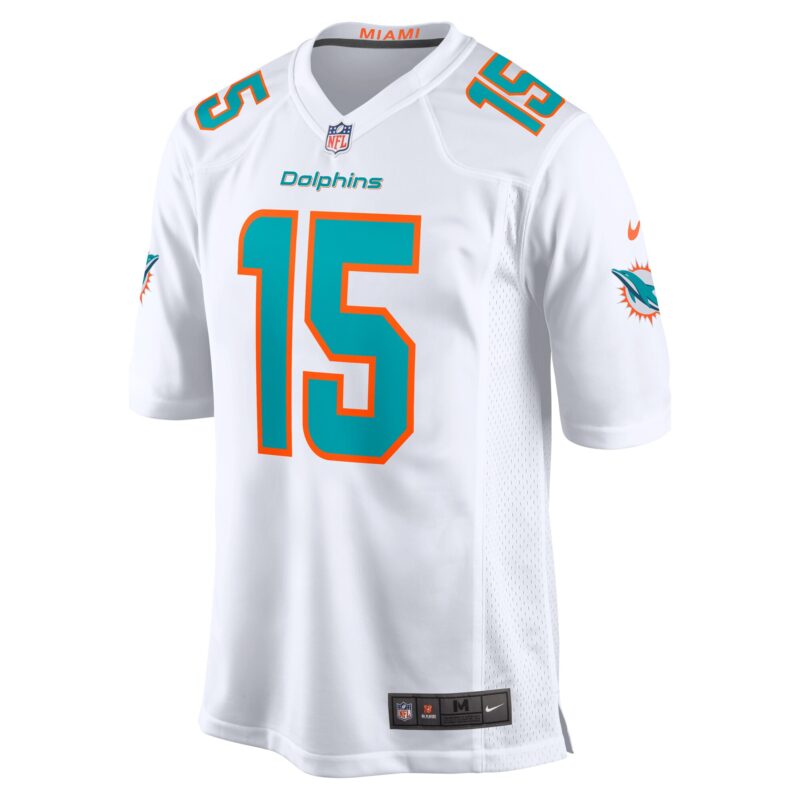 Jaelan Phillips Miami Dolphins Game Jersey - White - Image 2