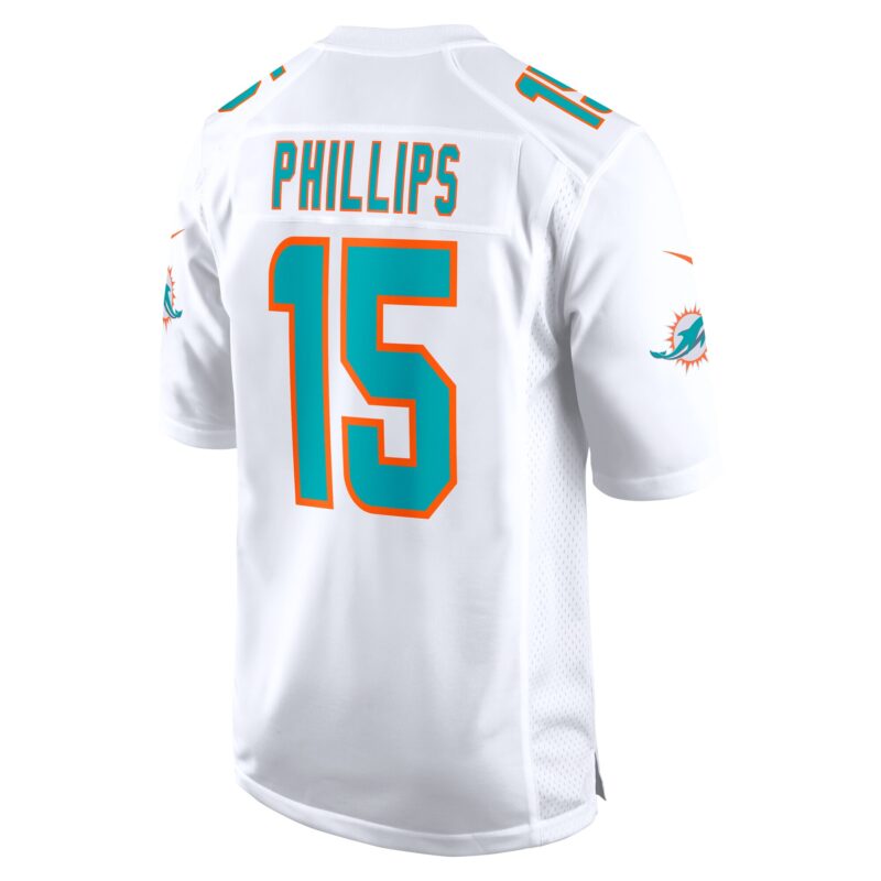 Jaelan Phillips Miami Dolphins Game Jersey - White - Image 3
