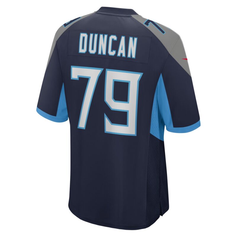 Jaelyn Duncan Tennessee Titans Team Game Jersey - Navy - Image 3