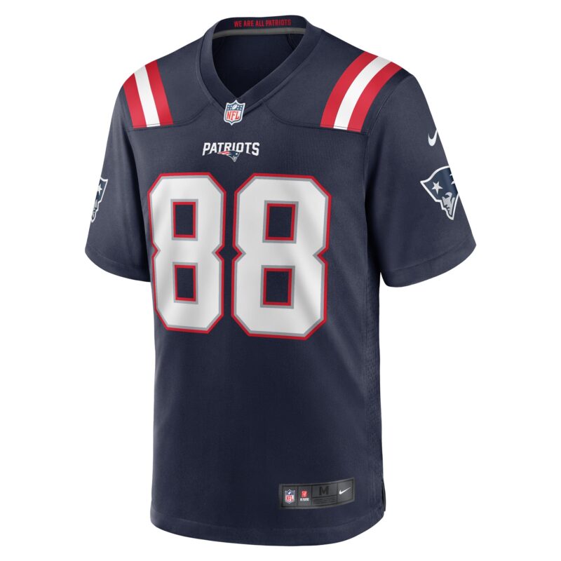 Jaheim Bell New England Patriots Game Jersey - Navy - Image 2