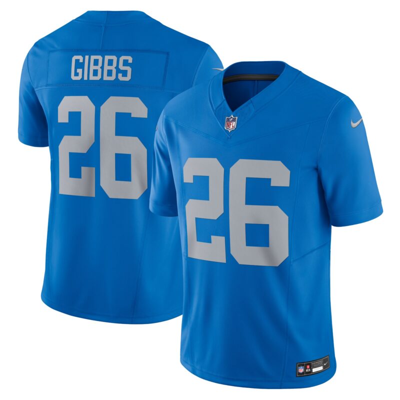 Jahmyr Gibbs Detroit Lions Vapor F.U.S.E. Alternate Limited Jersey - Blue